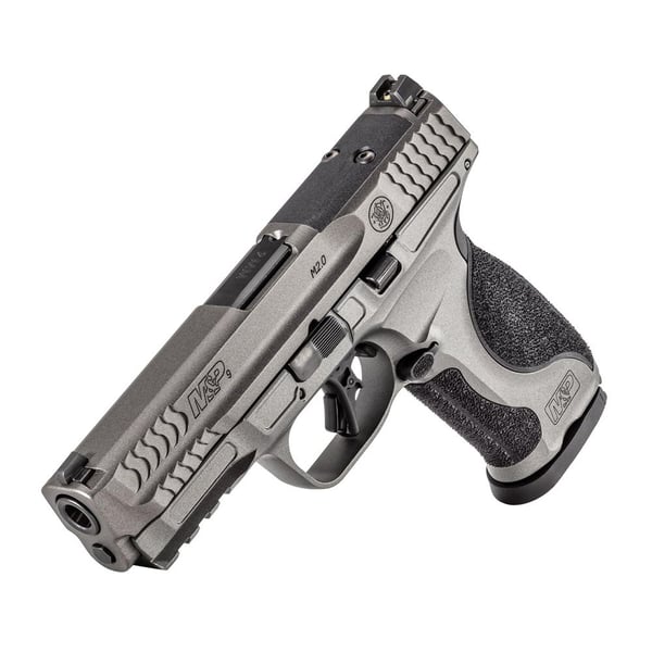 S&W M&P 9 M2.0 Metal OR Optic Ready Handgun 9mm Luger 10rd Magazines(2) 4.25" Barrel No Thumb Safety Tungsten Gray — view 3