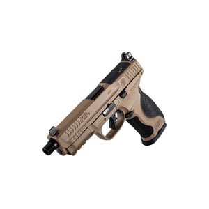 S&W M&P 9 M2.0 Metal OR Optic Ready Handgun 9mm Luger 17rd Magazines(2) 4.6" Threaded Barrel No Thumb Safety FDE — view 3
