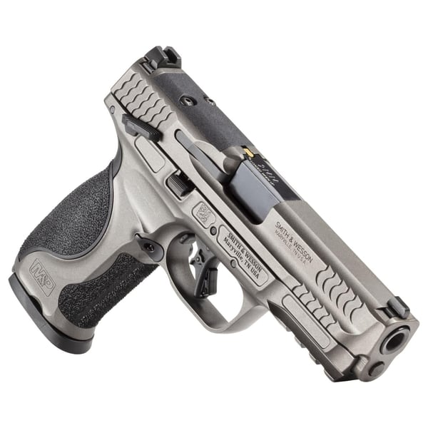 S&W M&P9 M2.0 Metal Optic Ready Handgun 9mm Luger 10rd Magazines(2) 4.25" Barrel Thumb Safety Load Indicator CA Compliant — view 2