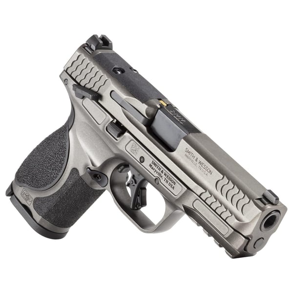 S&W M&P9 M2.0 Metal Optic Ready Compact Handgun 9mm Luger 10rd Magazines(2) 4" Barrel Thumb Safety Load Indicator CA Compliant — view 2