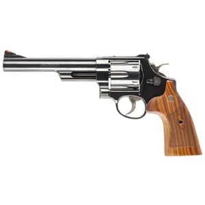 S&W Classics M29 Handgun .44 Rem Mag 6rd Capacity 6.5" Blued Barrel Wood Grips with Box — view 3