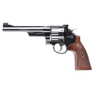 Smith & Wesson Model 25 N Frame Series Handgun .45 Colt 6rd Capacity 6.5" Barrel Blued with Wood Grip — view 2