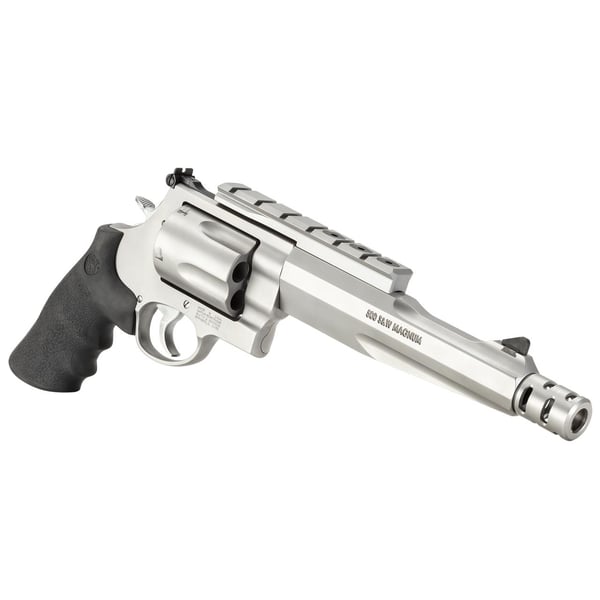 S&W PC Model 500 Handgun .500 S&W Mag 5rd Capacity 7.5" Barrel Silver Finish — view 3