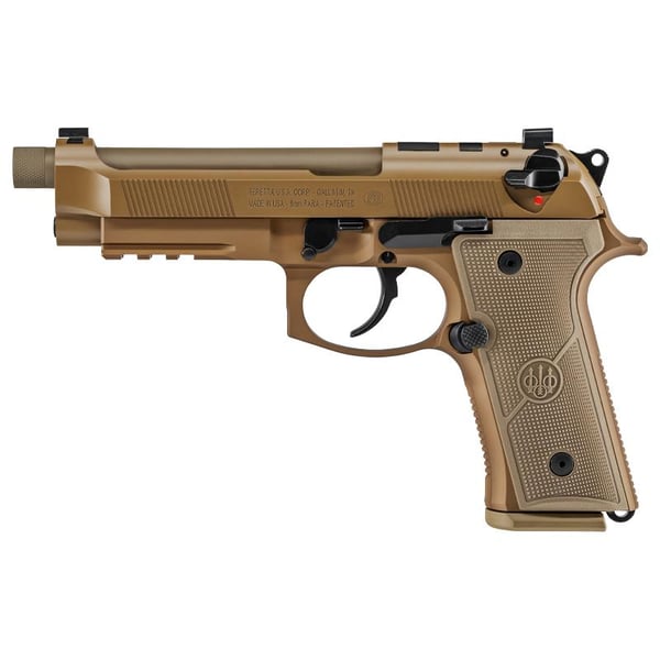 Beretta M9A4 G FDE Handgun 9mm Luger 18/rd Magazines (3) 5.1" Barrel — view 2