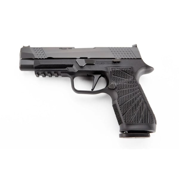Wilson Combat/SIG P320 Full-Size Handgun 9mm Luger 17rd Magazines (2) 4.7" Barrel Black Grip Module Action Tune Straight Trigger — view 2