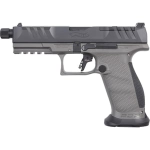 Walther PDP Pro Full Size Handgun 9mm Luger 18rd Magazine 5.7" Threaded Barrel Tungsten Grey Optics Ready — view 2