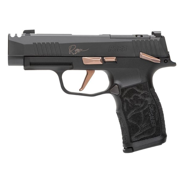 Sig Sauer P365 Rose XL Comp Handgun 9mm Luger 10rd Magazines(2) 3.1" Barrel & Vaultek Pistol Safe — view 2