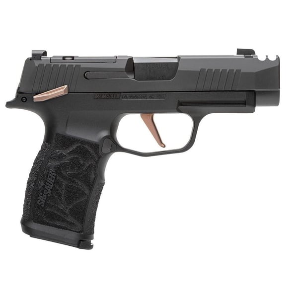 Sig Sauer P365 Rose XL Comp Handgun 9mm Luger 10rd Magazines(2) 3.1" Barrel & Vaultek Pistol Safe