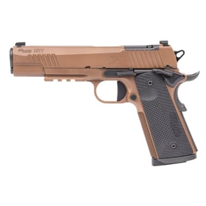 Sig Sauer 1911 X-Series Full Size Handgun .45 Auto 8rd Magazine(2) 5" Barrel Coyote Tan PVD — view 2
