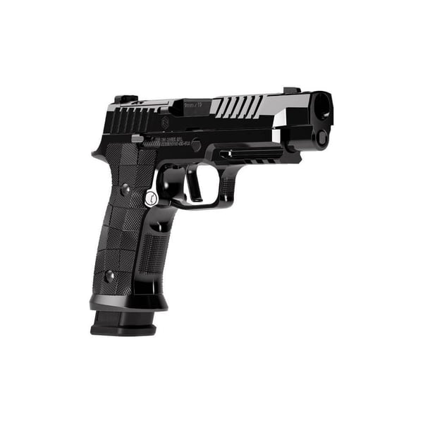Sig Sauer Reserve Collection P320-SXG Handgun 9mm Luger 21rd Magazines(3) 3.9" Compensated Barrel Hi-Polish DLC — view 3
