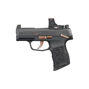 Sig Sauer P365 Rose Handgun .380 ACP 10rd Magazines (2) 3.1" Barrel Black with Romeo-RS — view 2