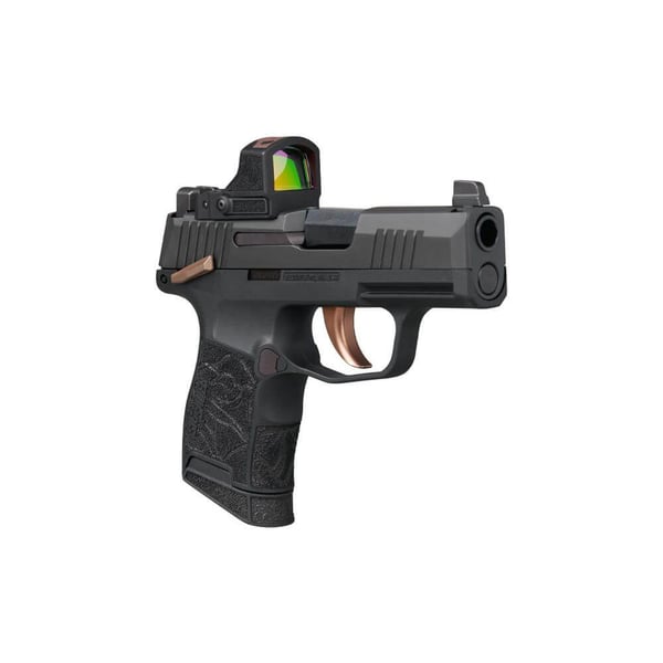 Sig Sauer P365 Rose Handgun .380 ACP 10rd Magazines (2) 3.1" Barrel Black with Romeo-RS — view 3