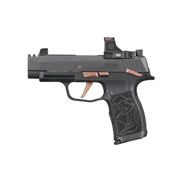 Sig Sauer P365-XL Rose Handgun 9mm Luger 12rd Magazines (2) 3.7" Barrel Black with Romeo-RS Comp — view 2