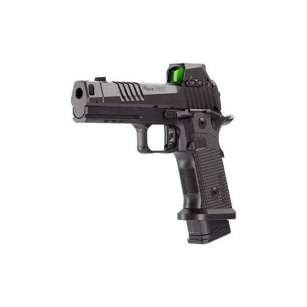 Sig Sauer P211-GTO Blackout Handgun 9mm Luger 21(2)&23(1)rd Magazines 4.4" Compensated Barrel with RomeoX SAO — view 3
