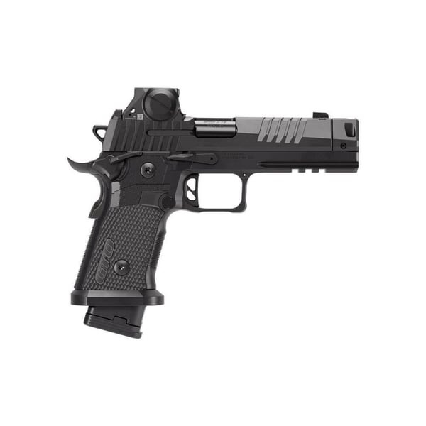Sig Sauer P211-GTO Blackout Handgun 9mm Luger 21(2)&23(1)rd Magazines 4.4" Compensated Barrel with RomeoX SAO