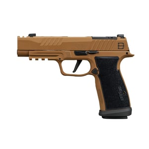 Sig Sauer P365 DH3 Full Size Handgun 9mm Luger 21(2) & 17(1)rd Magazines 3.7" Barrel Coyote Finish AXG Grip Xray Sights