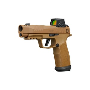 Sig Sauer P365-XF DH3 Handgun 9mm Luger 17(1)& 21(2)rd Magazines 3.7" Barrel DH3 Slide Coyote Romeo-X Competition Magwell — view 2