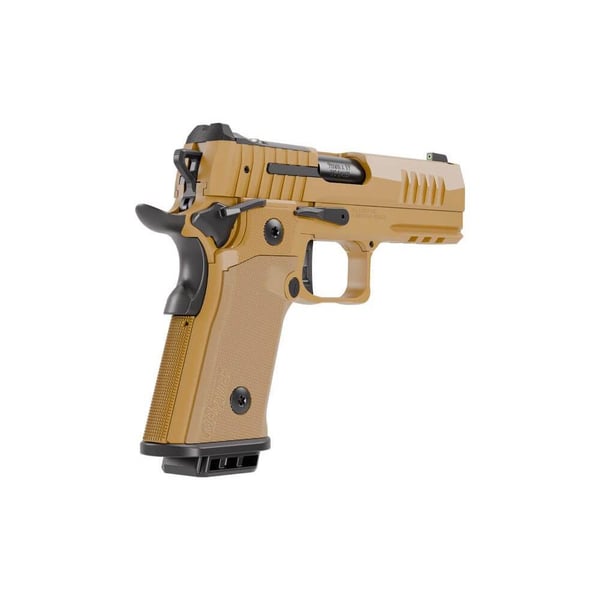 Sig Sauer P211-GT4 SAO Handgun 9mm Luger 21(2) &17(1)rd Magazines 4.2" Barrel Coyote Tan Night Sights Optic Ready — view 3