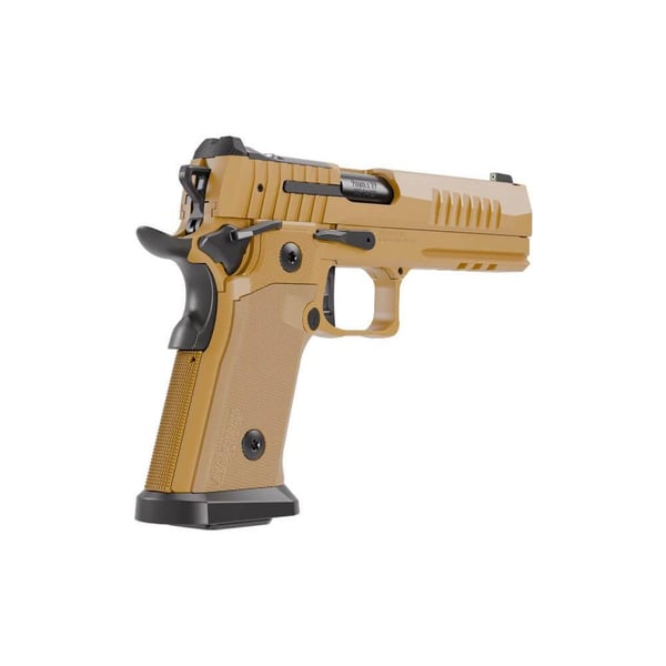 Sig Sauer P211-GT5 SAO Handgun 9mm Luger 21(2) &17(1)rd Magazines 5" Barrel Coyote Tan Night Sights Optic Ready — view 3