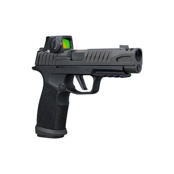Sig Sauer P365 Fuse Comp Handgun 9mm Luger 21(2) &17(1)rd Magazines 3.7" Barrel Black Modular Polymer Grip Romeo Sig Loc — view 2