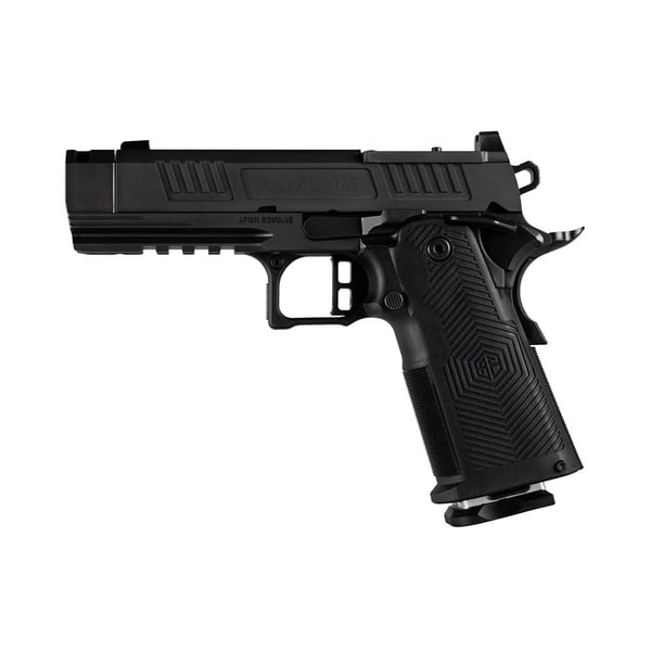 Alpha Foxtrot AF1911-Romulus Handgun 9mm Luger 17rd (1) & 20rd (1) Magazine 3.5" Compensated Threaded Barrel Black MOS Cut — view 2