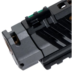 Canik TTI Combat Handgun 9mm Luger 18rd Magazines (2) 4.6" Ported Gold Barrel Smoke — view 3