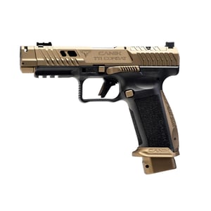 Canik TTI Combat Handgun 9mm Luger 10rd Magazines (2) 4.6" Barrel Black and Bronze — view 2