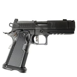 Alpha Foxtrot AF1911-Romulus MOS Adapter Handgun 9mm Luger 17(1) & 20rd(1) Magazines 3.5" Comp Threaded Barrel DLC Black