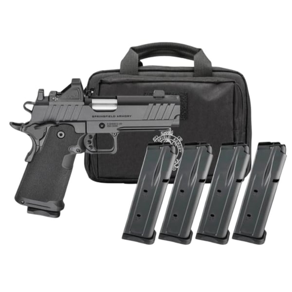 Springfield Gear Pac DS Prodigy AOS Handgun 9mm Luger 17(3)&20(1)rd Magazines 4.25" Barrel Green Dot & Bag