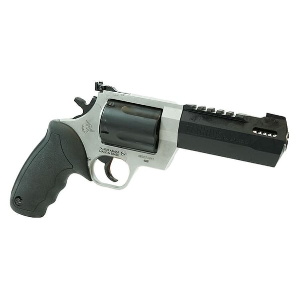 Taurus Raging Hunter Handgun 460 S&W Magnum Two Tone 5 Round Capacity 5.12" Barrel Black Grip — view 3