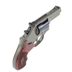 S&W PC Model 19 Carry Comp Handgun .357 Mag/.38 Spl(+P) 6rd Capacity 2.5" Barrel Moss Cerakote Rosewood Grip — view 2