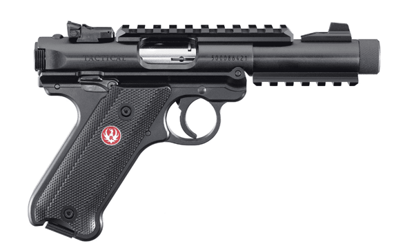 ruger mark tactical 22lr threaded