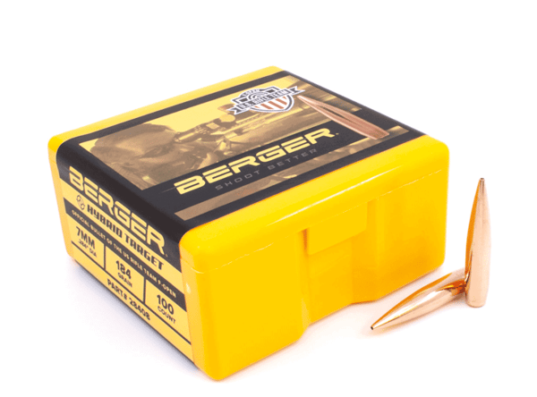 berger 184 gr 7mm hybrid target