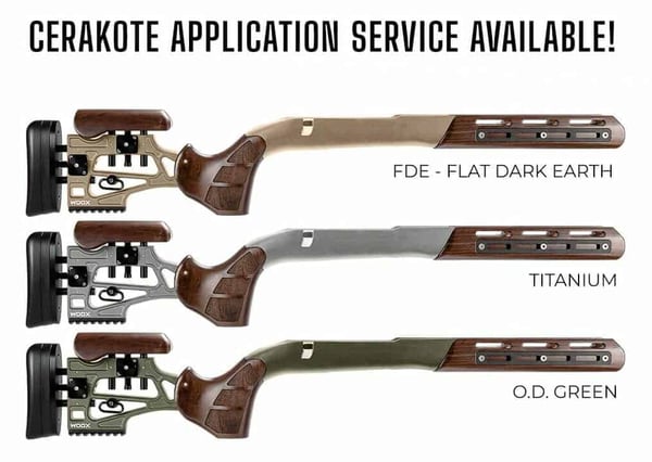 woox furiosa rifle stock colors